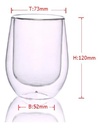 Vaso Taza Doble Vidrio Cafe Bebidas 300ml