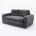 SOFA CAMA GRIS OSCURO