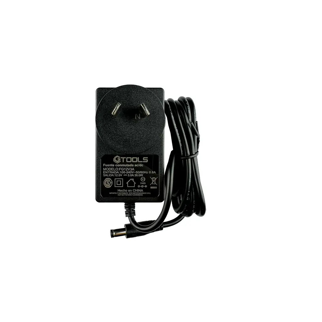 FUENTE 12V - 3A plug 2.5mm