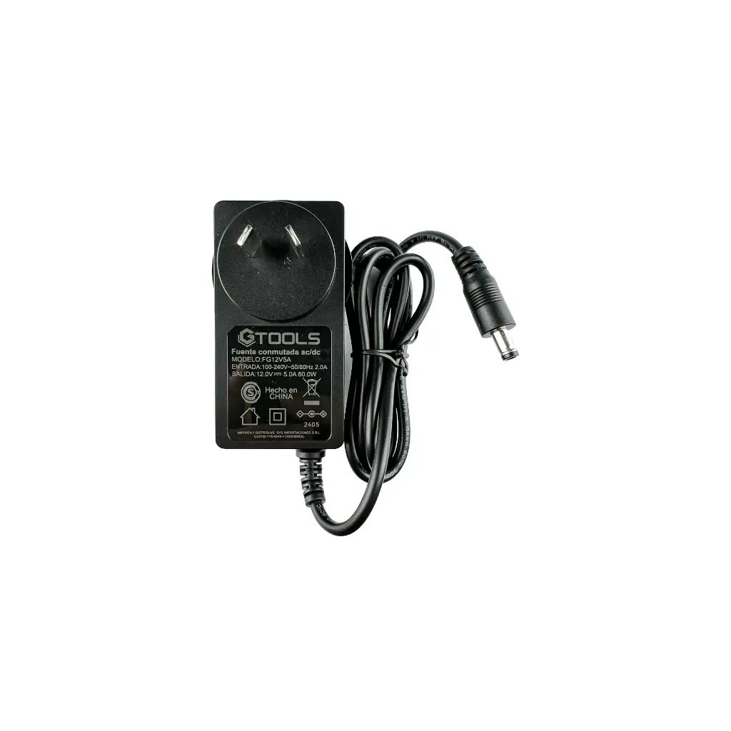 FUENTE 12V - 5A plug 2.5mm
