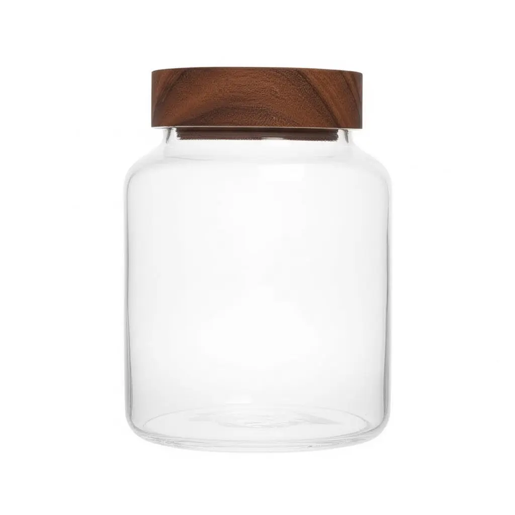 Frasco de Vidrio con Tapa a Rosca 1.5L