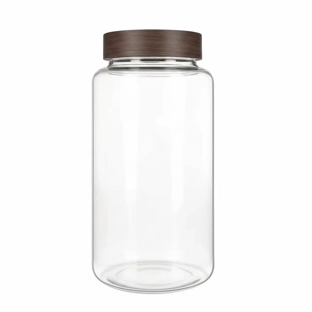 [BAZ.06225] Frasco de Vidrio con Tapa a Rosca 2.2L