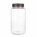 Frasco de Vidrio con Tapa a Rosca 2.2L