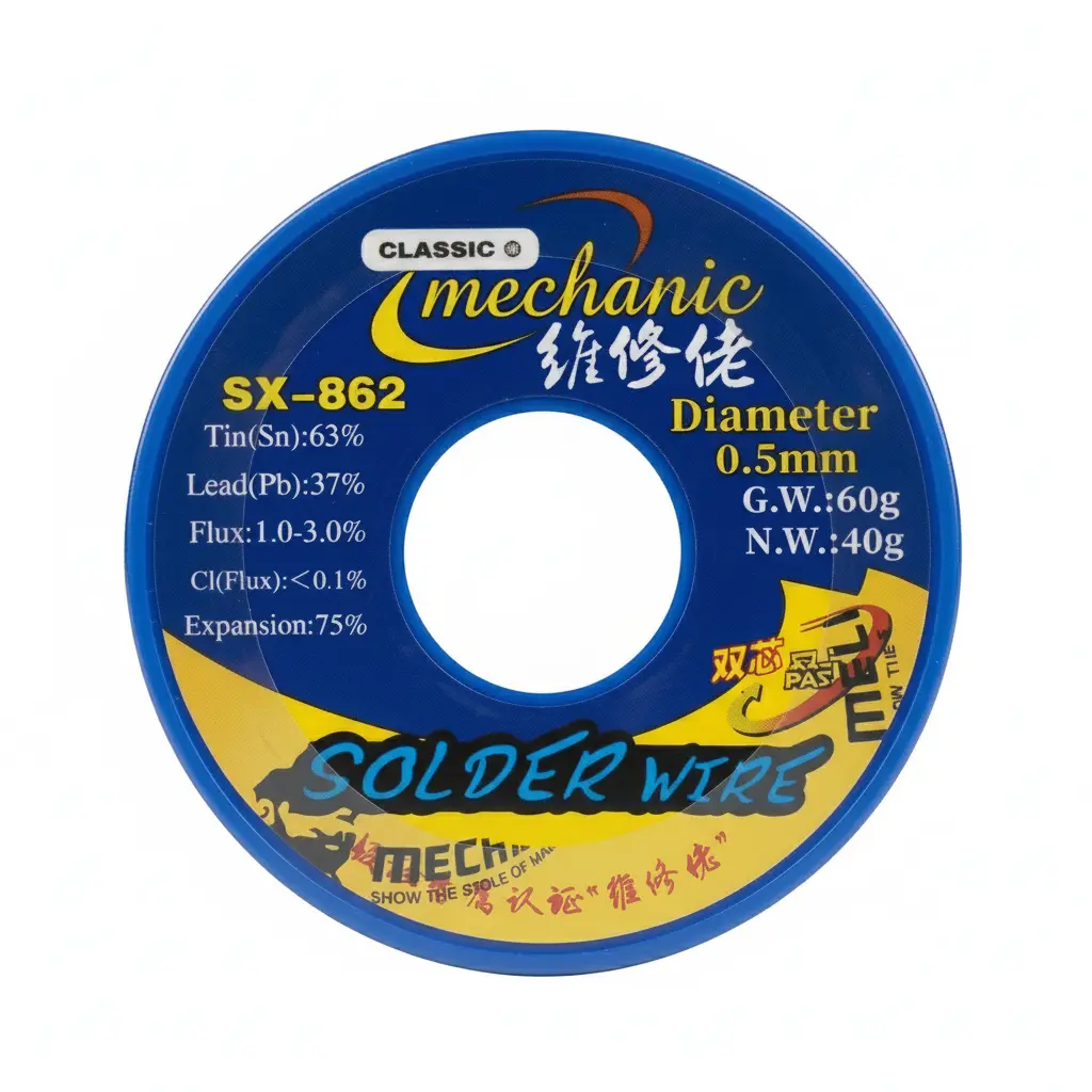 [SOL.04907] SX862 ESTAÑO ROLLO [60g] 0.5mm