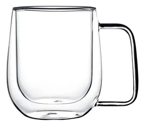 TAZA DOBLE VIDRIO 250ml con asa