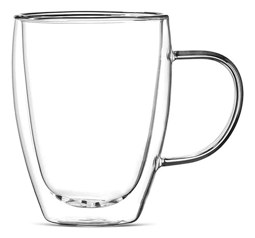 TAZA DOBLE VIDRIO 350ml con asa