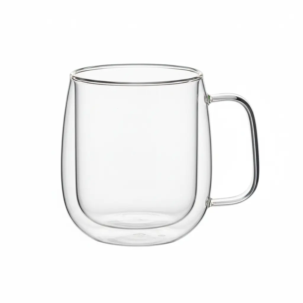 TAZA DOBLE VIDRIO 300ml con asa