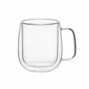 TAZA DOBLE VIDRIO 300ml con asa