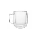 TAZA DOBLE VIDRIO 400ml con asa