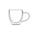 TAZA DOBLE VIDRIO 80ml con asa