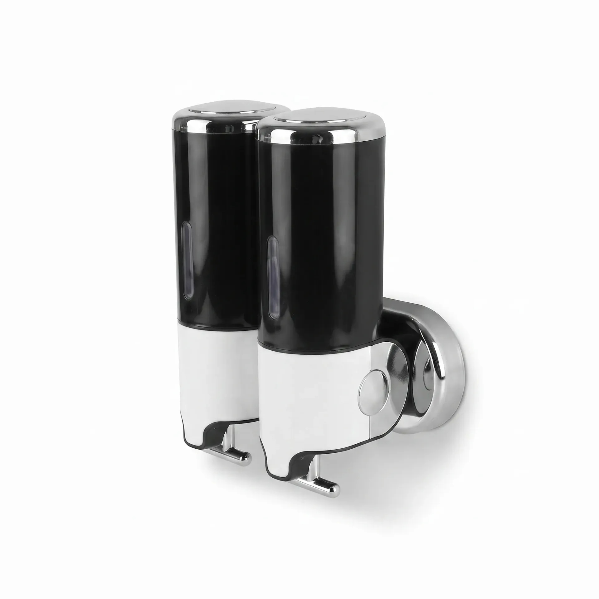 [BAZ.06220] DISPENSER DE JABON DOBLE NEGRO