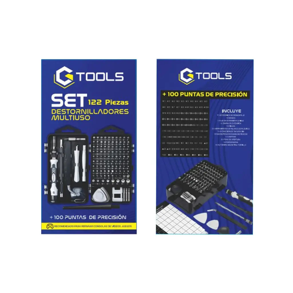 SET 122 EN 1 G tools