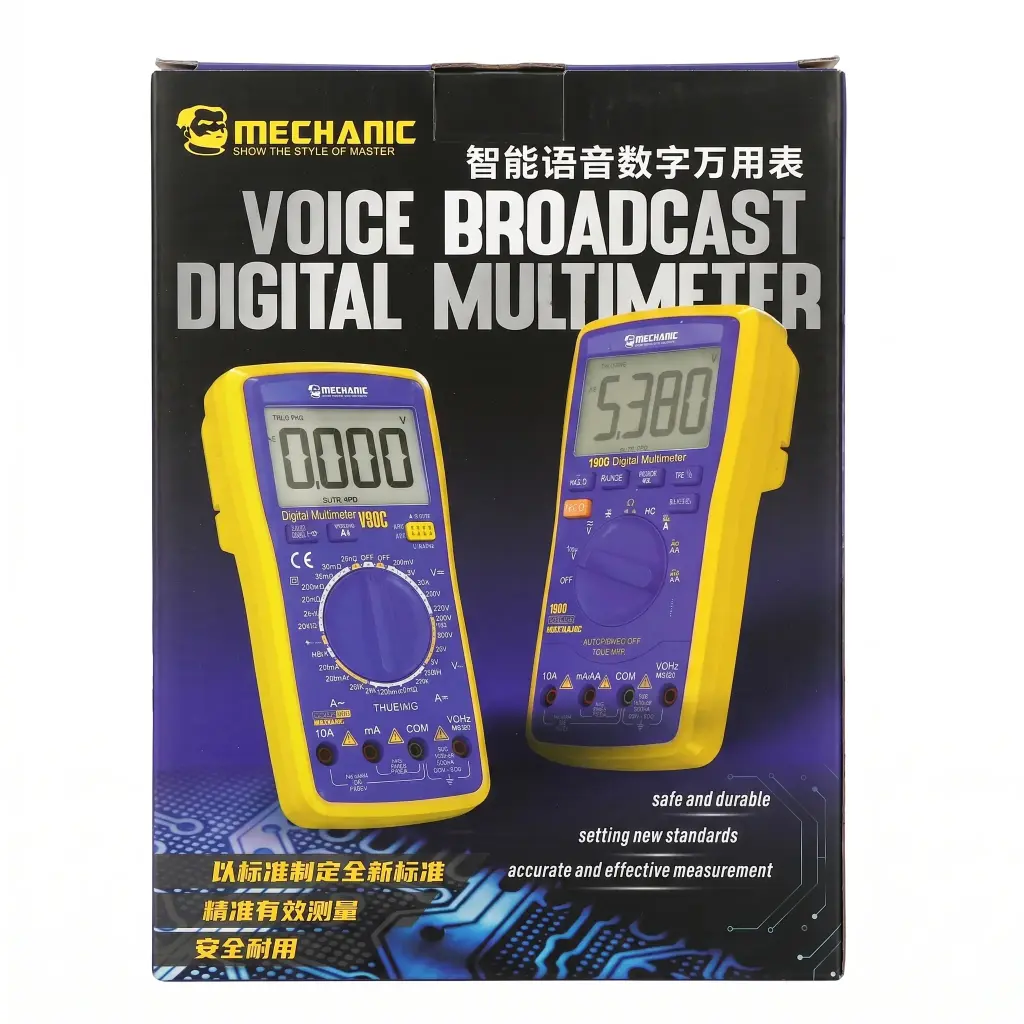 [MED.03259] MULTIMETRO DIGITAL V90E