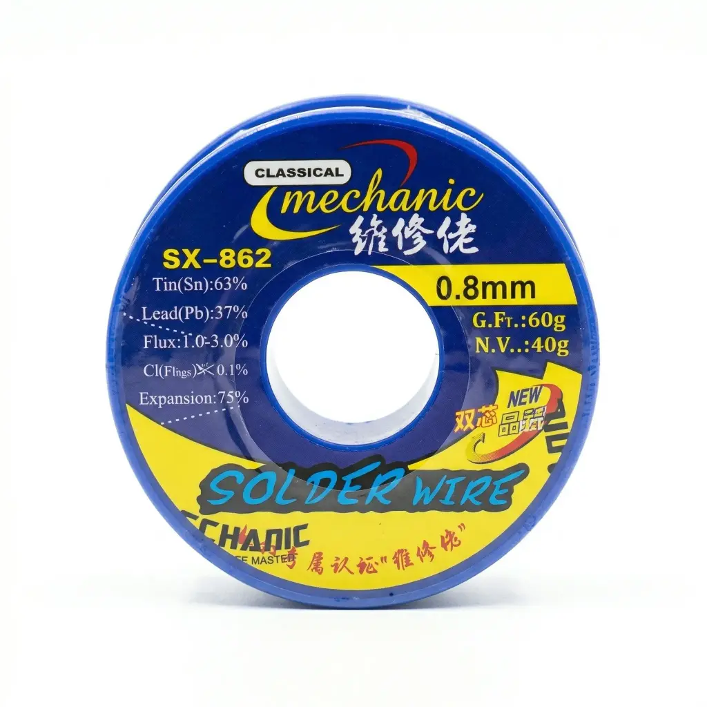 [SOL.04909] SX862 ESTAÑO ROLLO [60g] 0.8mm