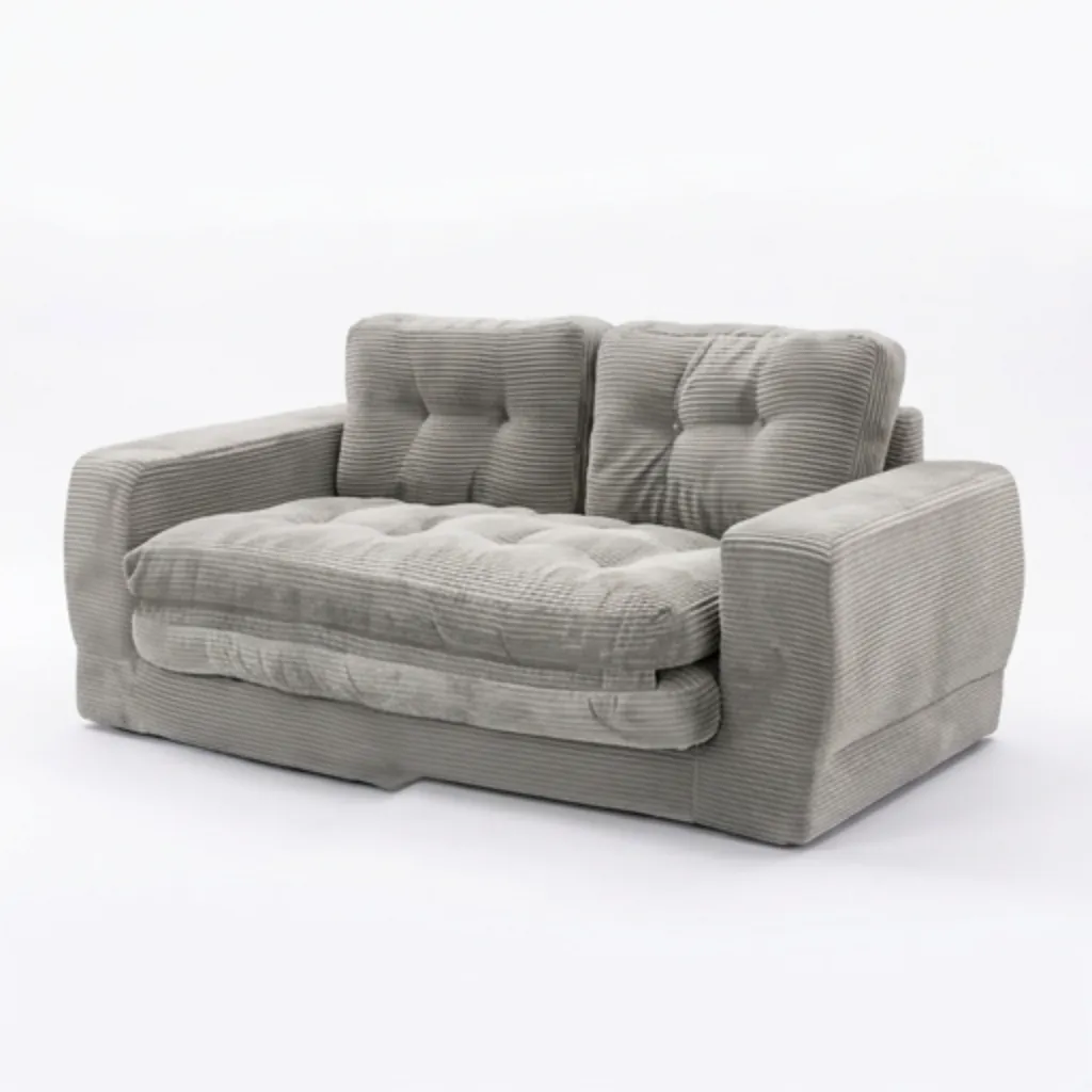 SOFA CAMA GRIS CLARO