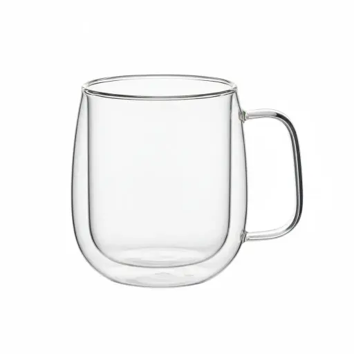 [BAZ.06245] TAZA DOBLE VIDRIO 300ml con asa
