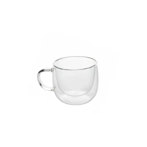 [BAZ.06207] TAZA DOBLE VIDRIO 350ml con asa