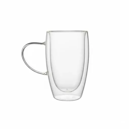 [BAZ.06265] TAZA DOBLE VIDRIO 450ml con asa